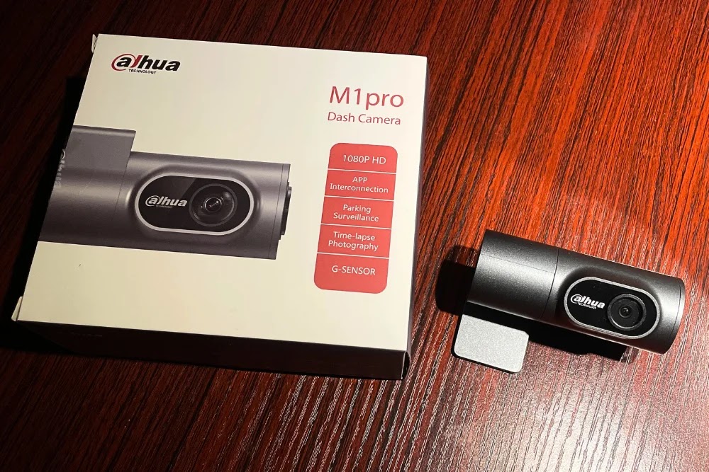 Caméra de Voiture Dahua M1 Pro – Full HD avec Wi-Fi et Vision Nocturne